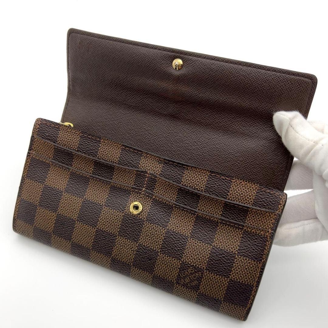 ルイヴィトン 長財布 ダミエ ポルトフォイユ サラ 10カード 男女兼用