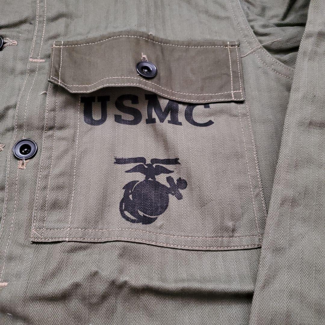 usmc　p44　黒ラッカー バイカラー hbt