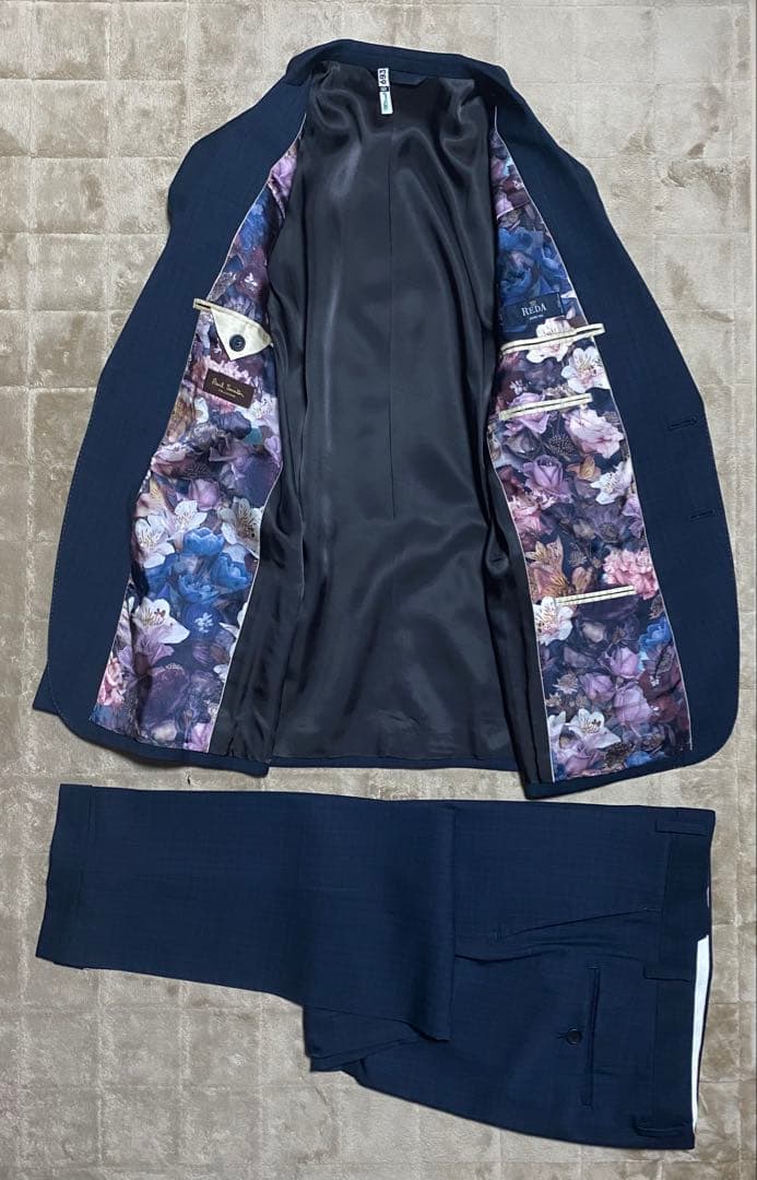 裏地クリフデン　チェック　スーツ　ポールスミスコレクション　Paul Smith