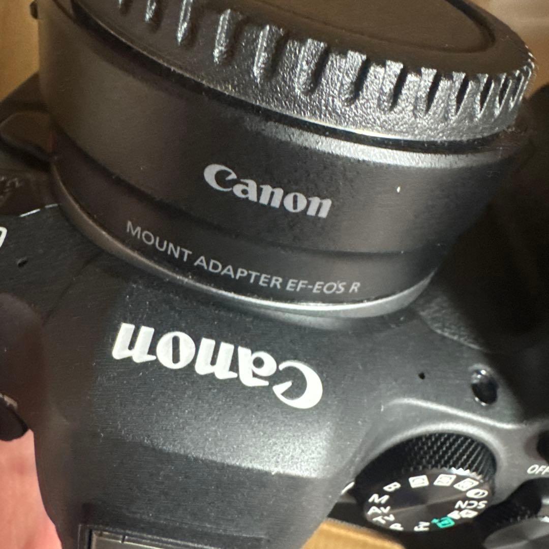 Canon eos R6 mark2 未使用に近い マウントアダプター 付