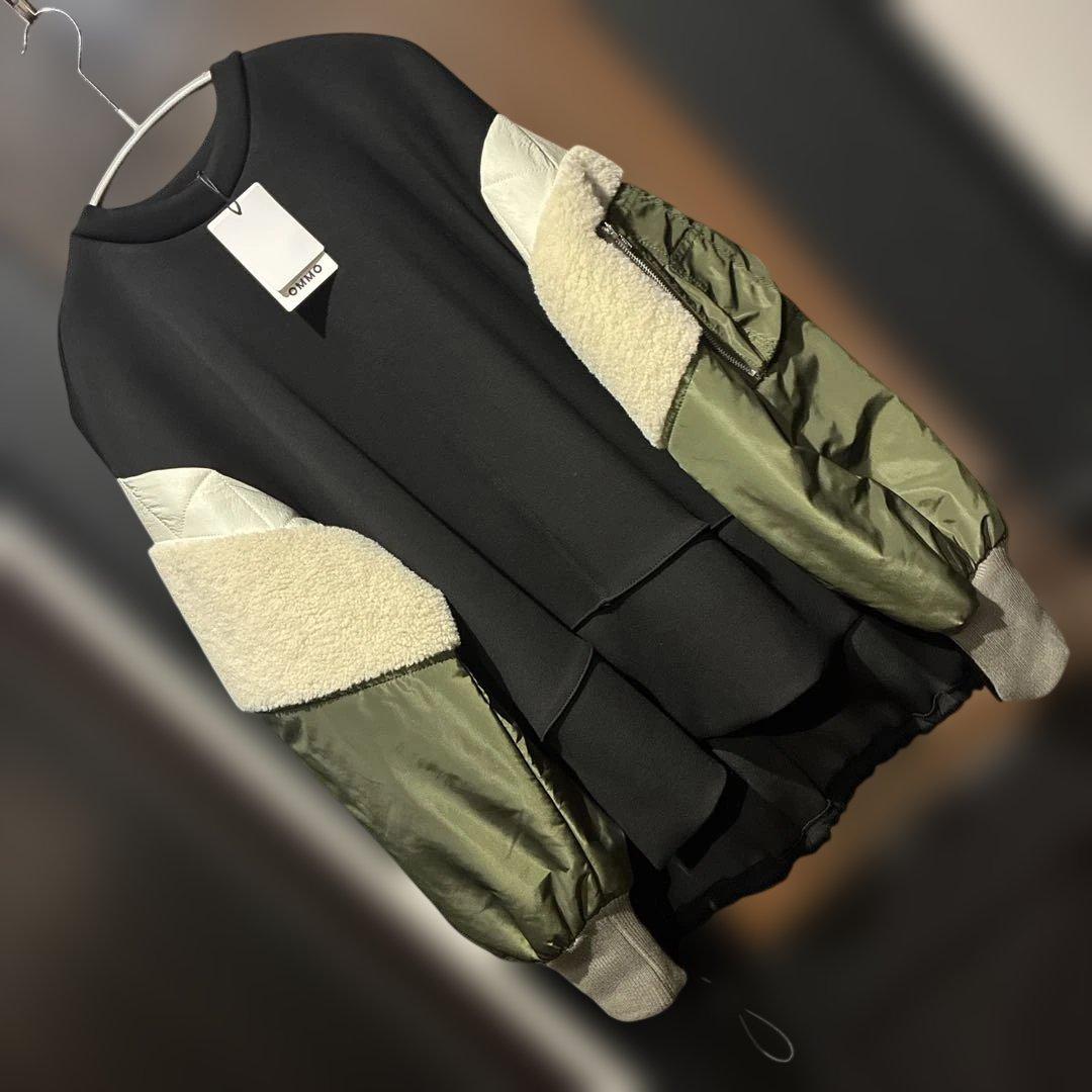 OMMO 新品　BOA DOCKING MA-1 SLEEVE TOP