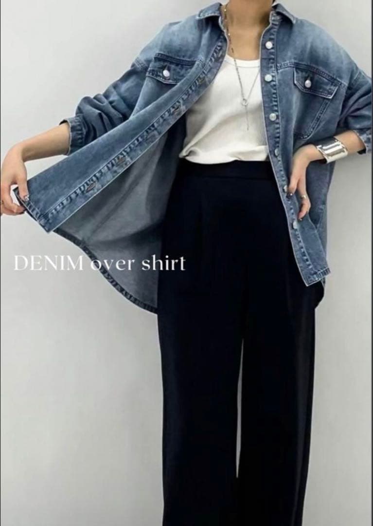 vegetable様 ⭐︎cafuné デニムジャケット ブルー オーバーサイズ