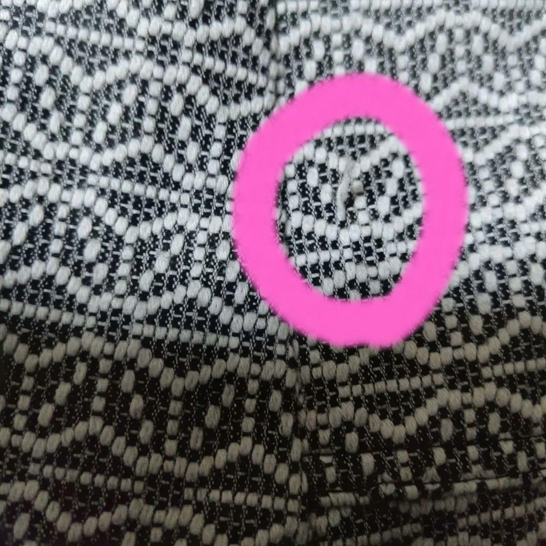 UZUIRO ウズイロ★麻柄バルーンパンツ/生成り/三河木綿 刺し子織