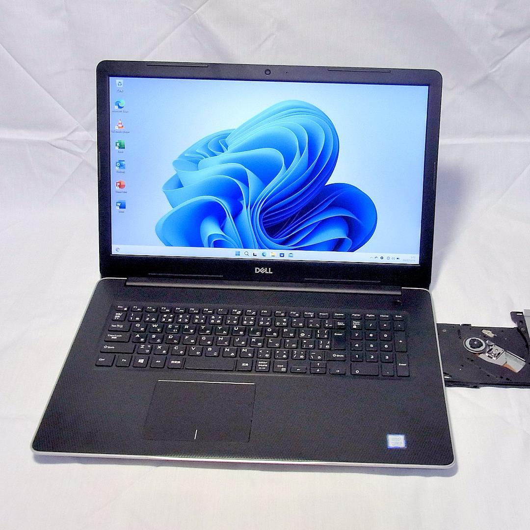 【メモリ等が更に急騰！お早めに】17型デルPC／第8世代／i7／16GB／SSD