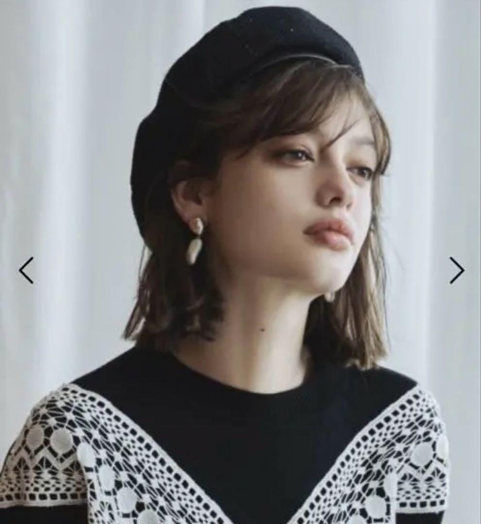 新品　La Maison de Lyllis（ラメゾンドリリス）　ベレー帽