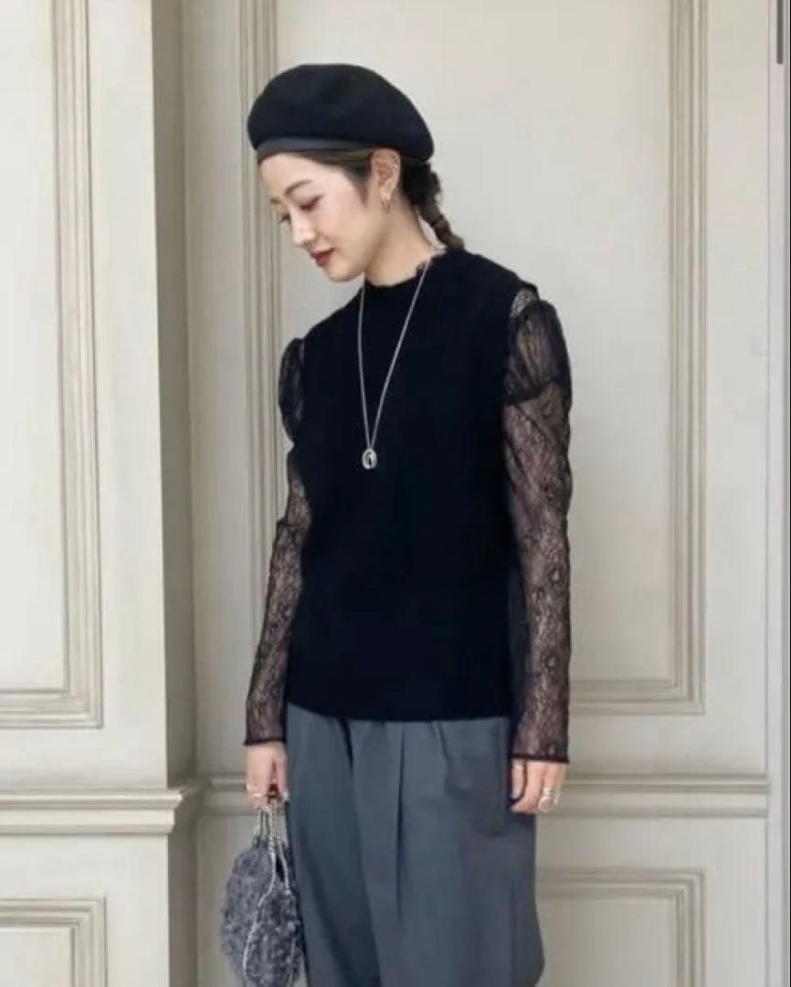 新品　La Maison de Lyllis（ラメゾンドリリス）　ベレー帽