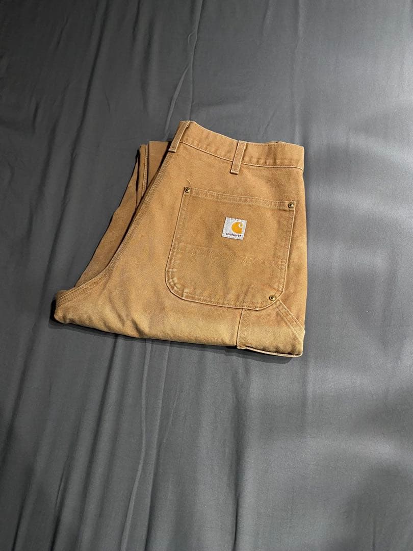 Carhartt ダブルニー　ブラウン