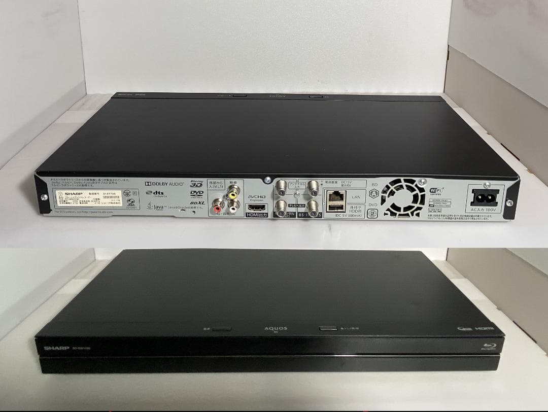 タイムセール中　BD-ＮW1200　18年製 「HDD：1TB」