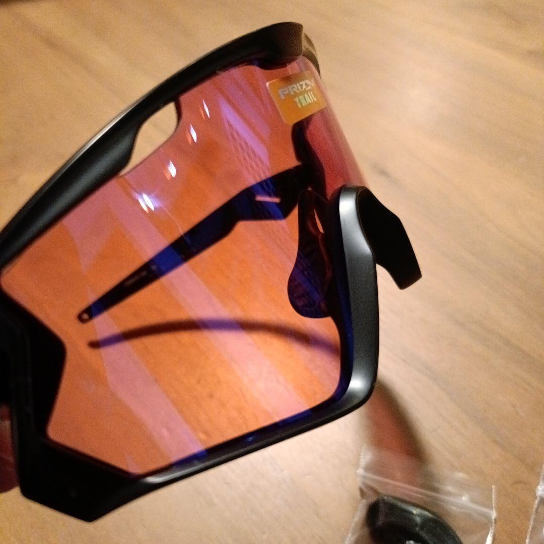新品箱付き OAKLEY wind jacket 2.0 PRIZM TRAIL