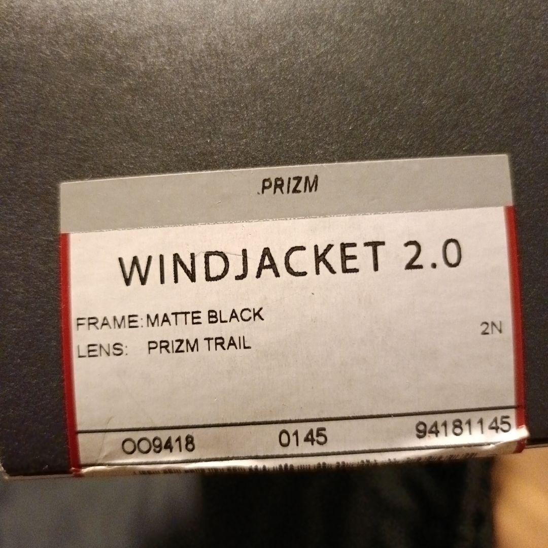 新品箱付き OAKLEY wind jacket 2.0 PRIZM TRAIL