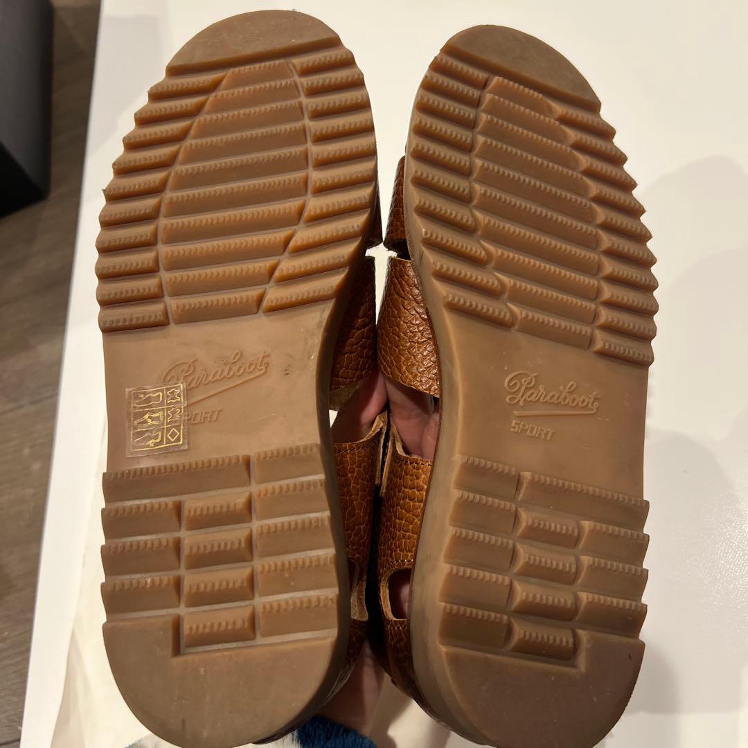 【近日削除】Paraboot（パラブーツ）　グレインレザー　グルカサンダル