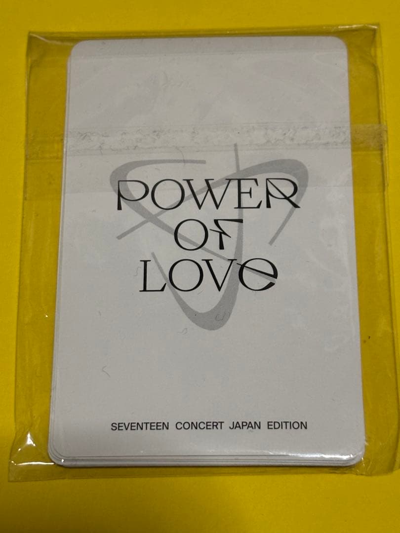 【Blu-ray】SEVENTEEN POWER OF LOVE トレカ付