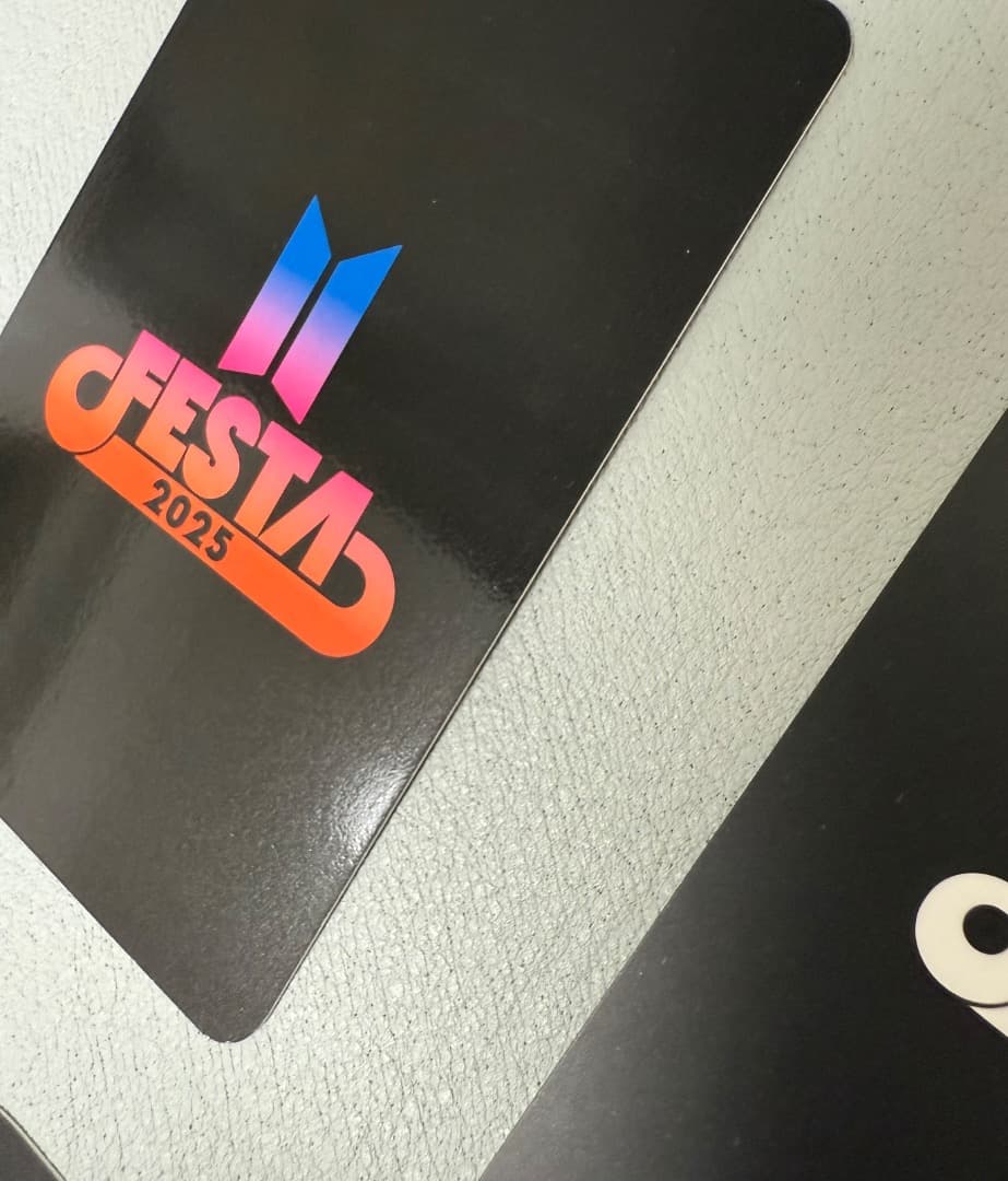 BTS 2025 FESTA ジョングク トレカ