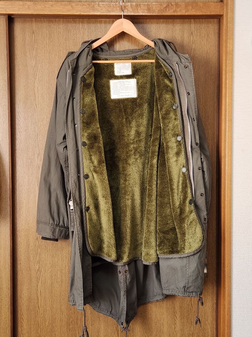 [〜1/24限定] HOUSTON 米軍 M-51 モッズコート青島コート