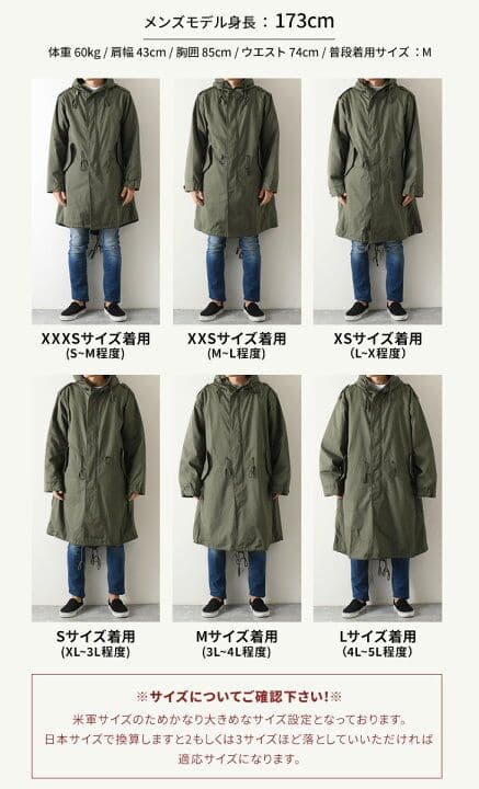 [〜1/24限定] HOUSTON 米軍 M-51 モッズコート青島コート