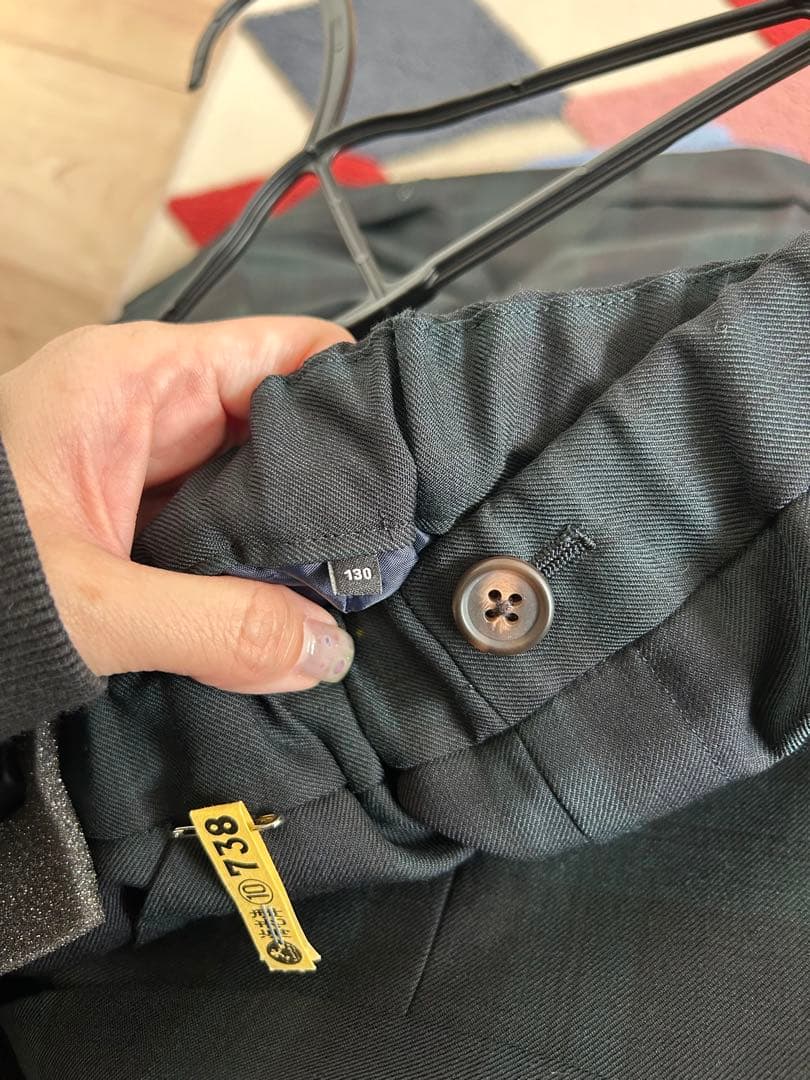 キッズスーツ　セットアップ　グリーンレーベルリラクシング