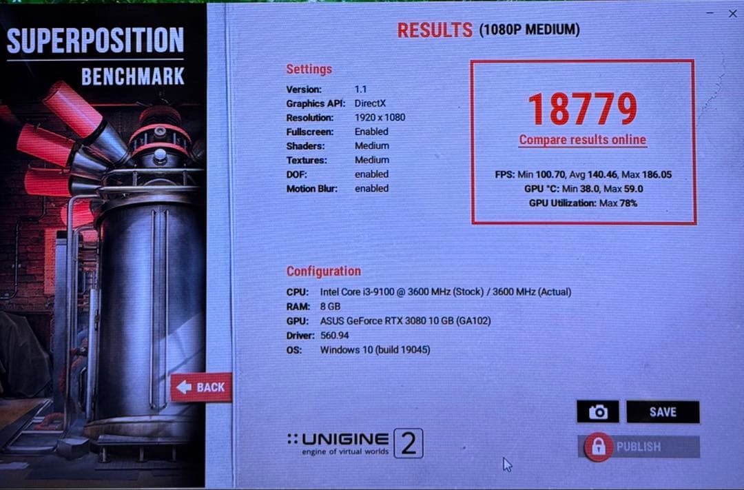 ASUS ROG STRIX RTX 3080 OC ホワイトエディション