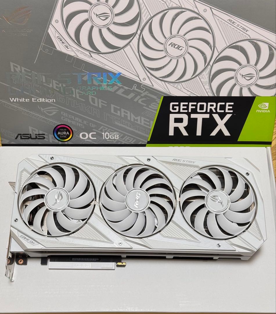 ASUS ROG STRIX RTX 3080 OC ホワイトエディション
