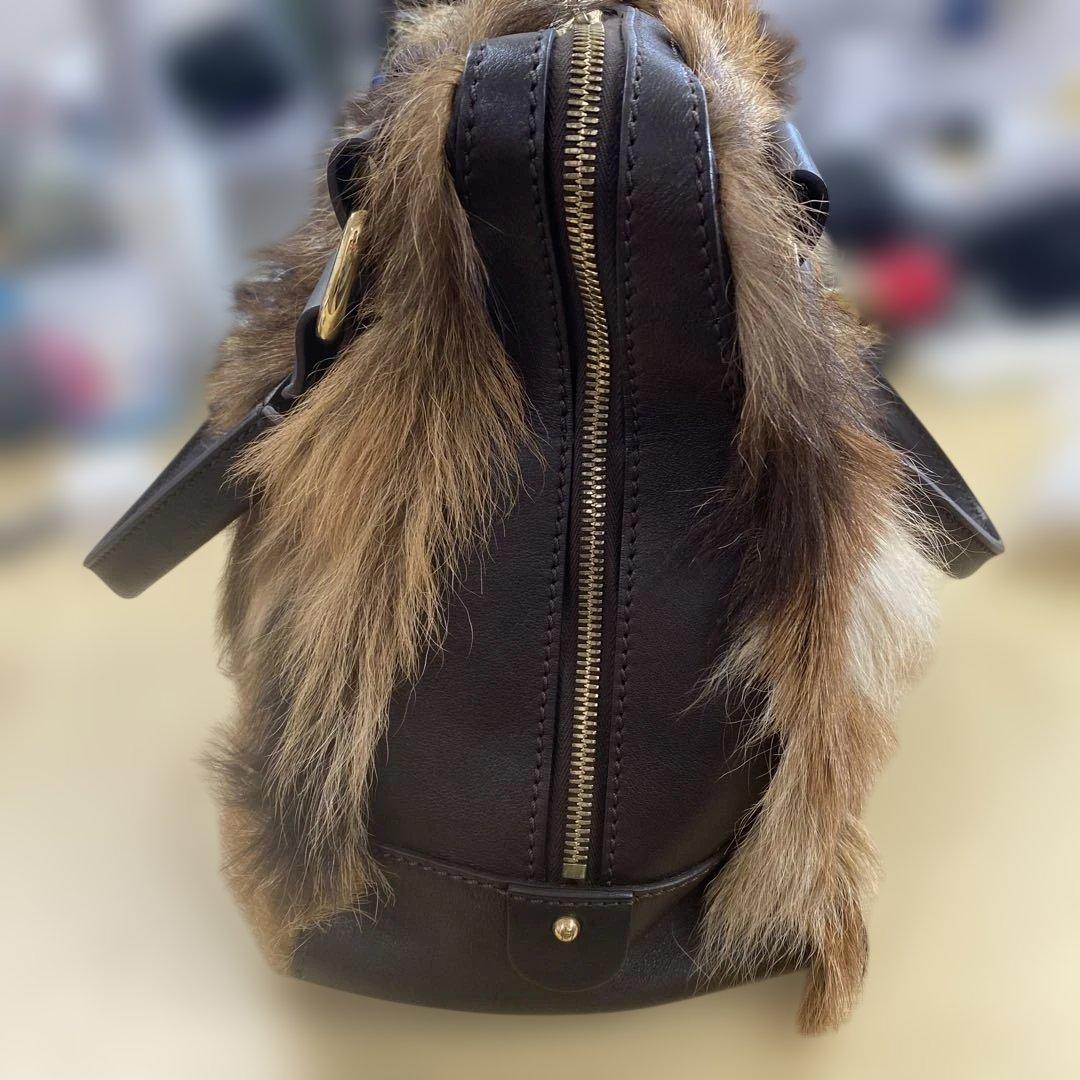 FENDI ファー ハンドバッグ 美品