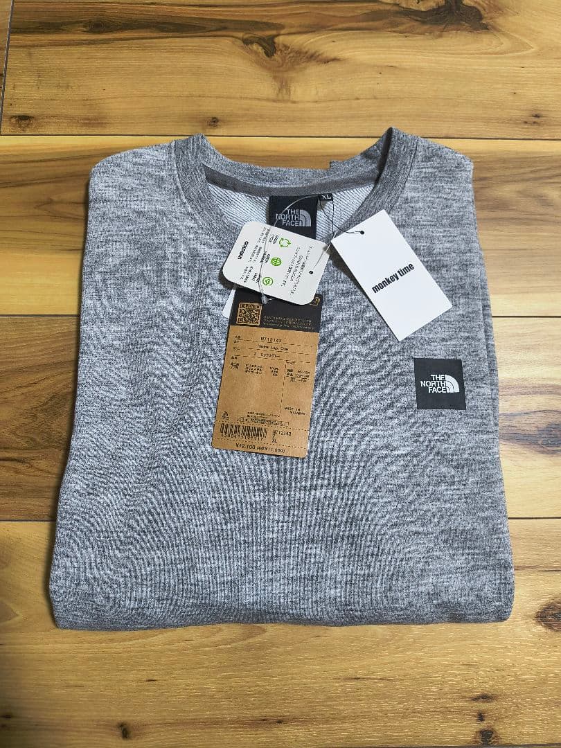 えるかりTHE NORTH FACE HEATHER LOGO CREW