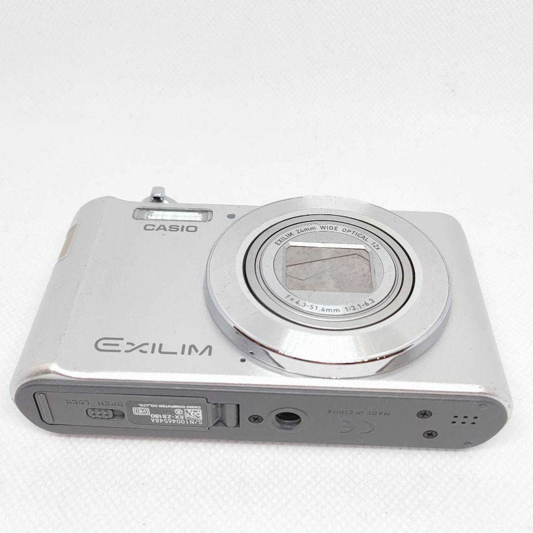 【動作品】CASIO EXILIM EX-ZS180 シルバーIXY　コンデジ
