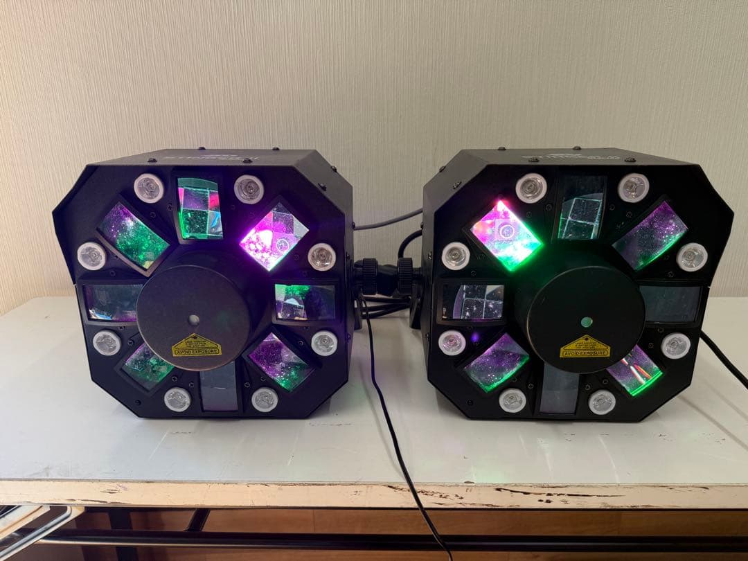 AMERICAN DJ STINGERII ムーンフラワーエフェクト　２台セット