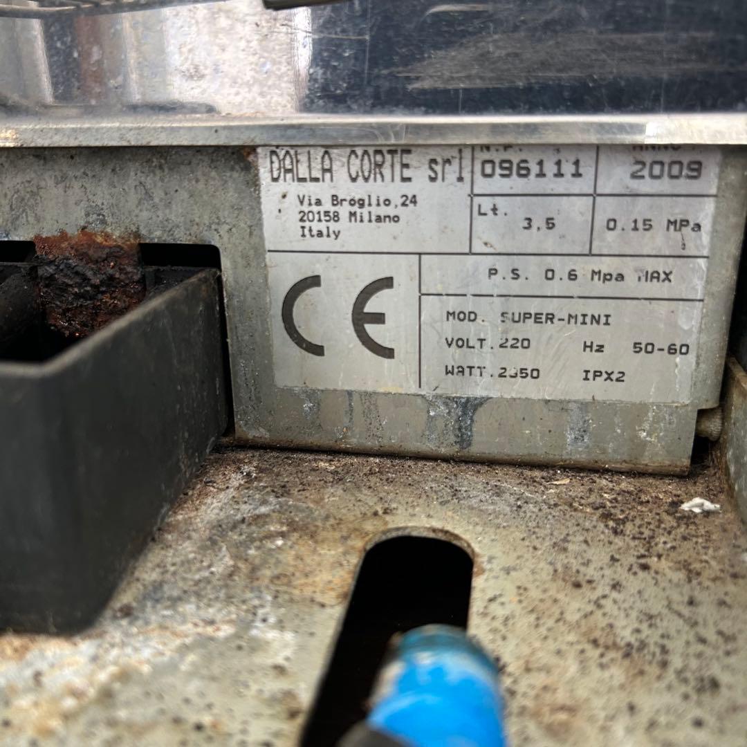 DALLA CORTE SUPER MINI エスプレッソマシン ジャンク品