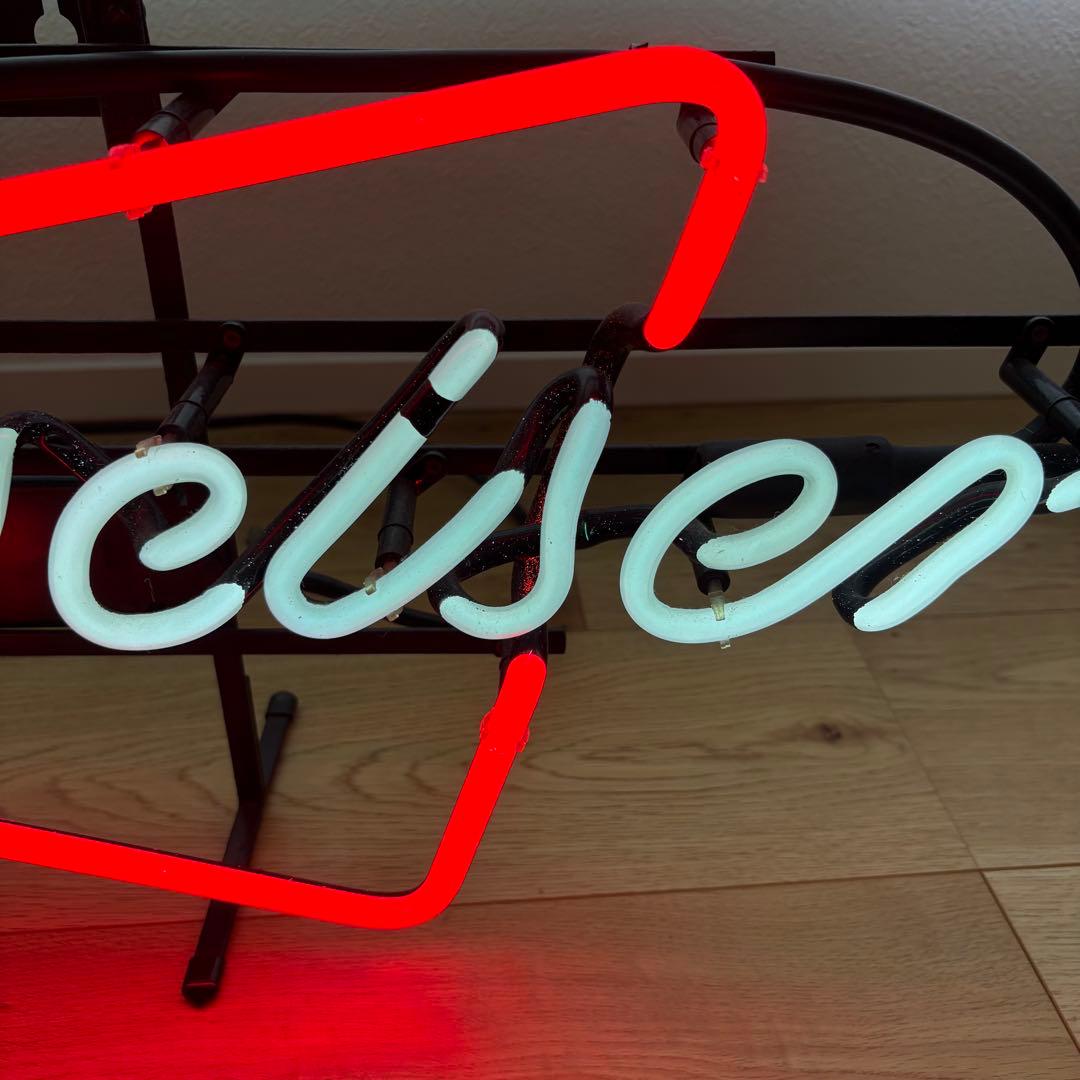 90年代　オリジナル　バドワイザー　ネオン管　ヴィンテージ