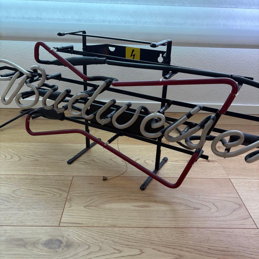 90年代　オリジナル　バドワイザー　ネオン管　ヴィンテージ