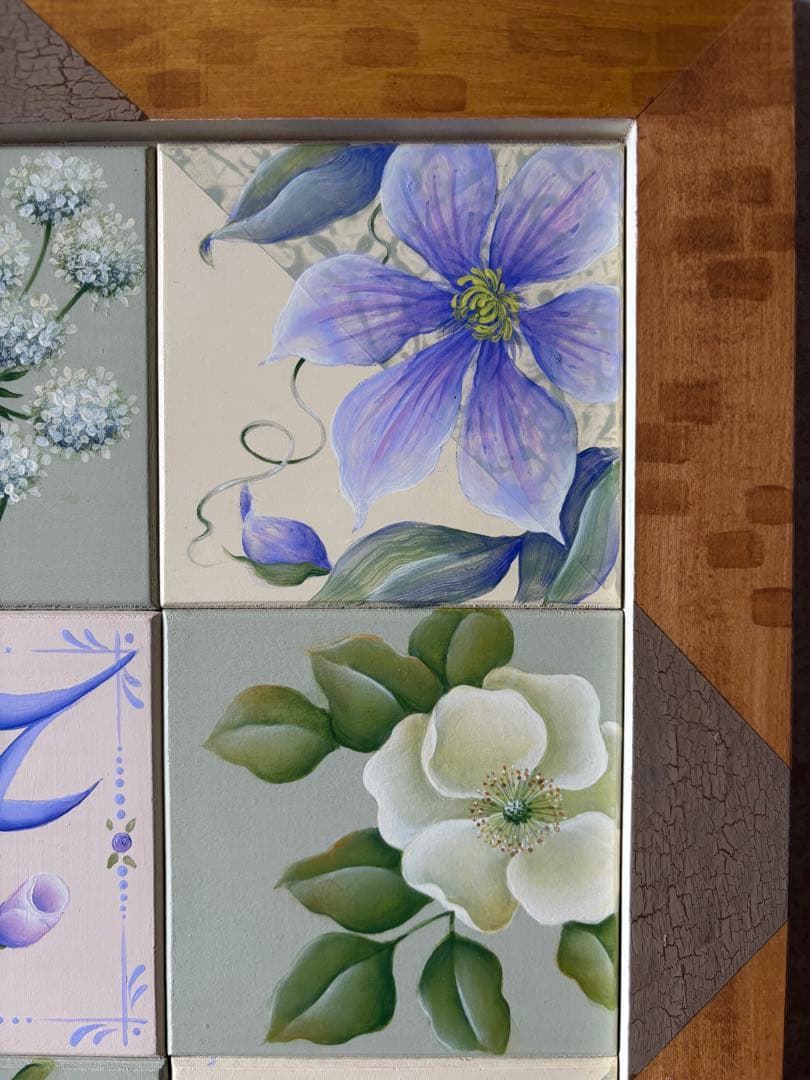 トールペイント壁掛け９枚サンプラー