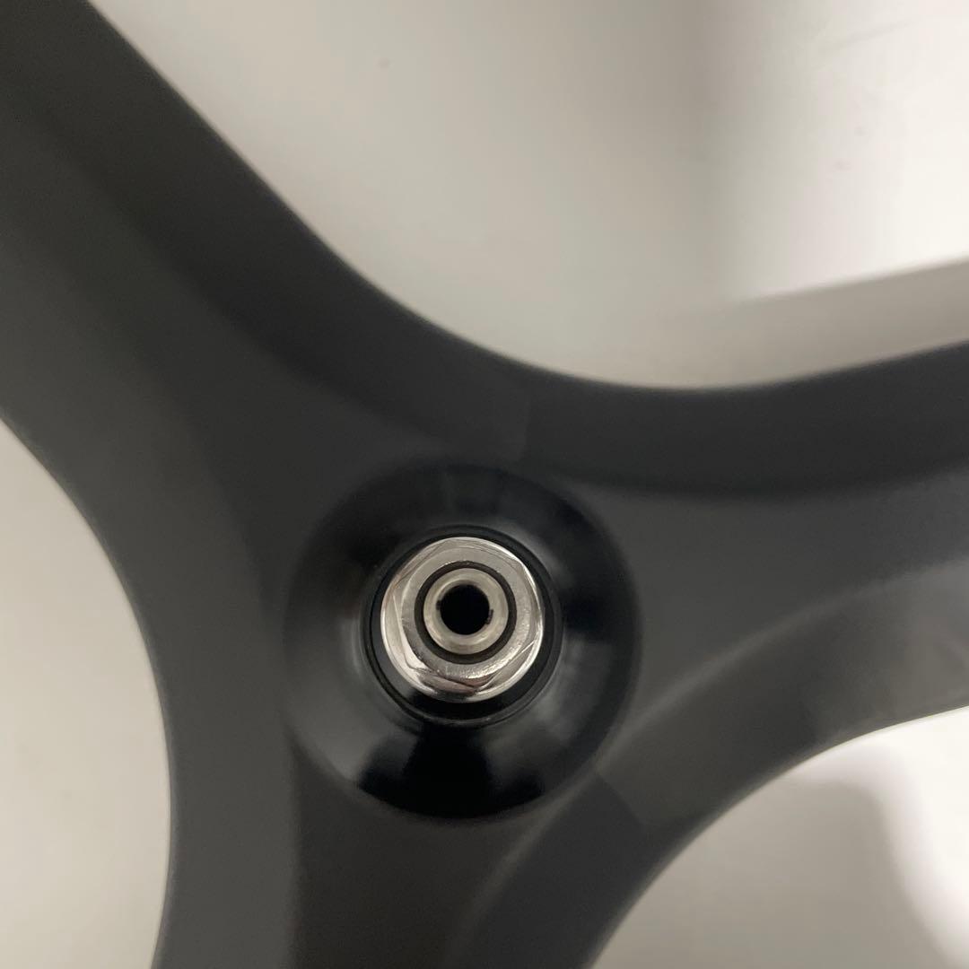 新品 カーボン バトンホイール フロント ピスト