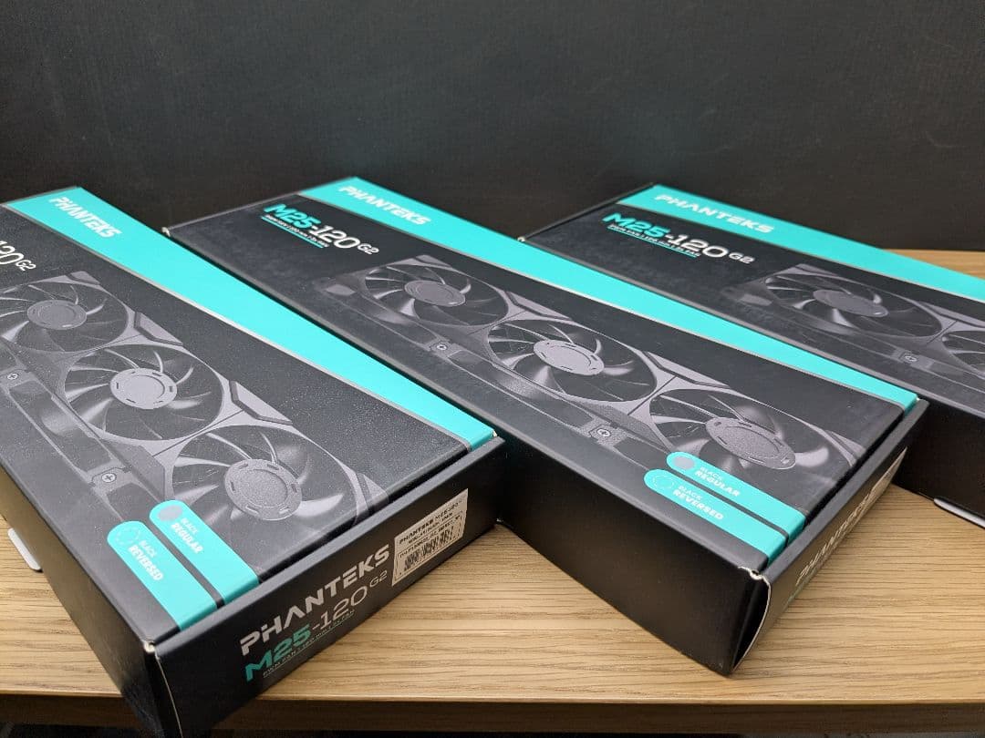 PHANTEKS ケースファン M25G2-120 3in1(x3) 計9基