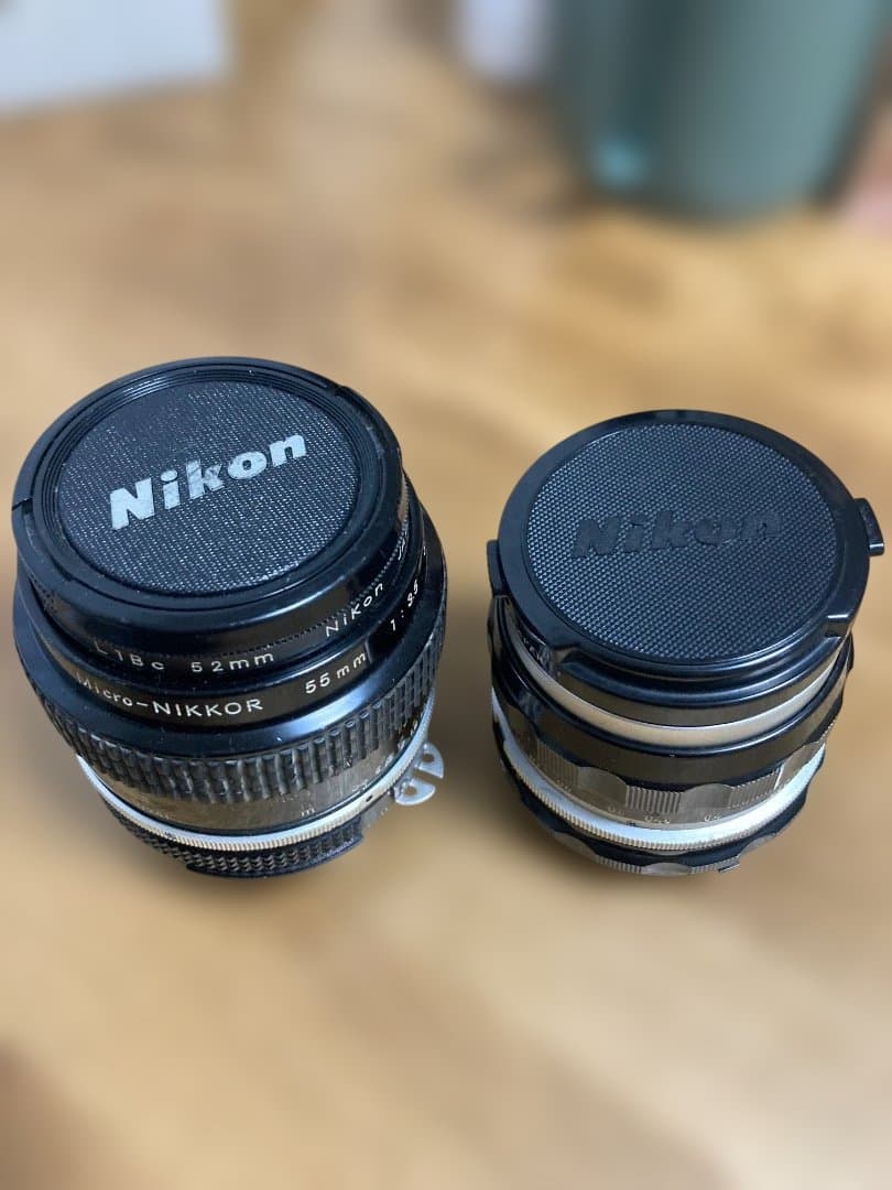 nikon fm 35mm 55mm レンズ付　シャッター不具合あり