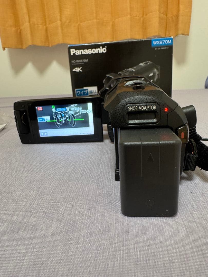 Panasonic HC-WX970M 4K ビデオカメラ 本体