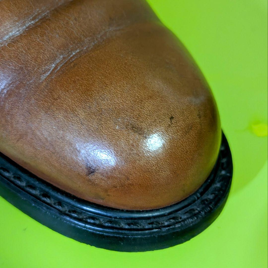 CAROLINA ワークブーツ ブラウン USA製 US8 踵 靴紐 新品