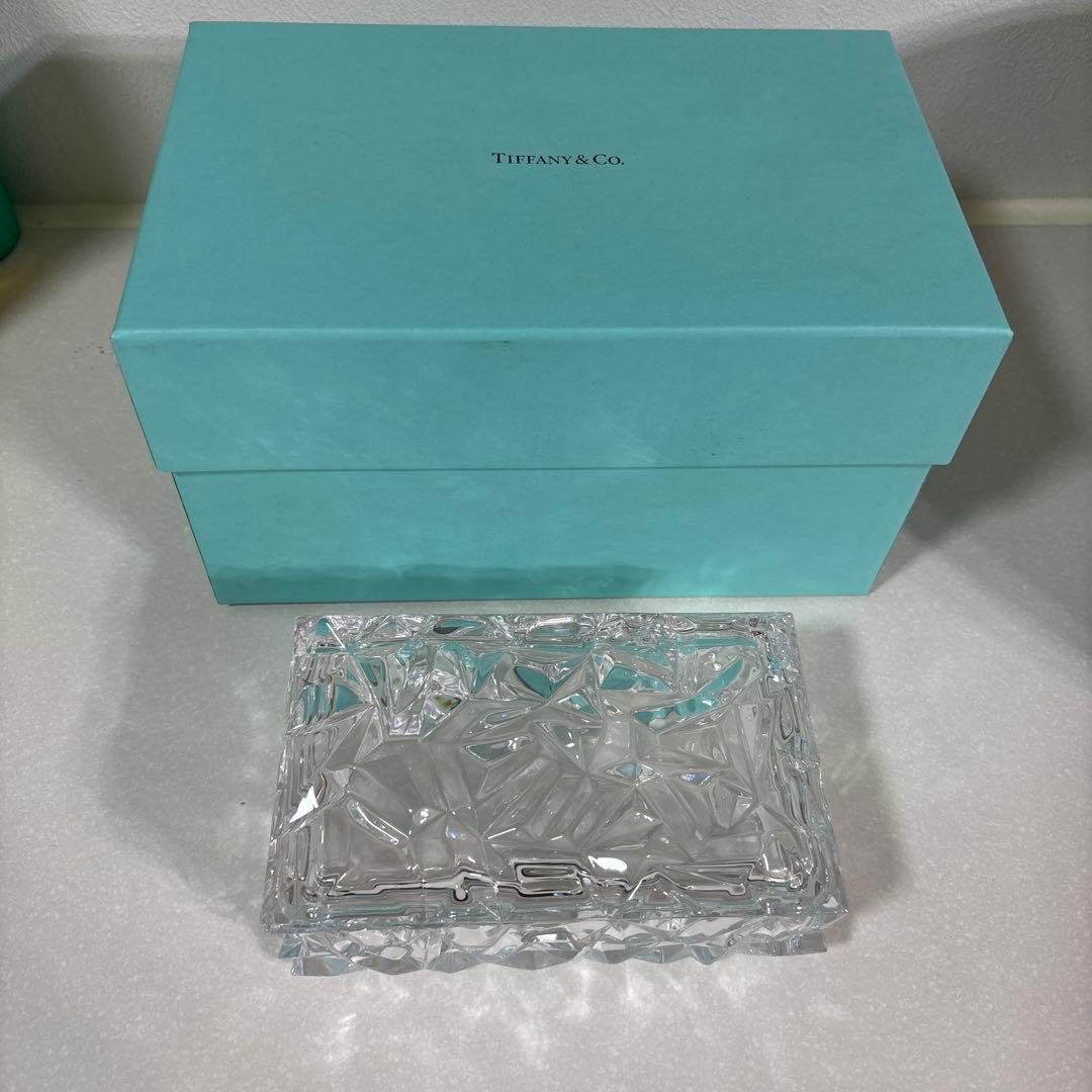 新品未使用　ティファニー　クリスタル ジュエリーケース