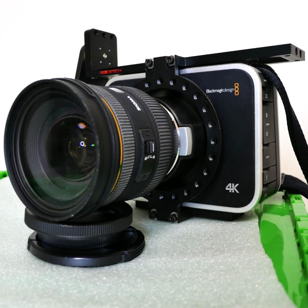 ビデオカメラ BMPC4K and GeniusRigCameraRig