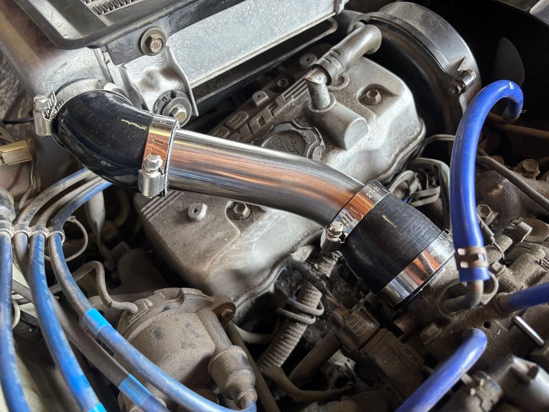 【レアカラーBLACK】ジムニーJA11 ターボパイプ ホース2点set