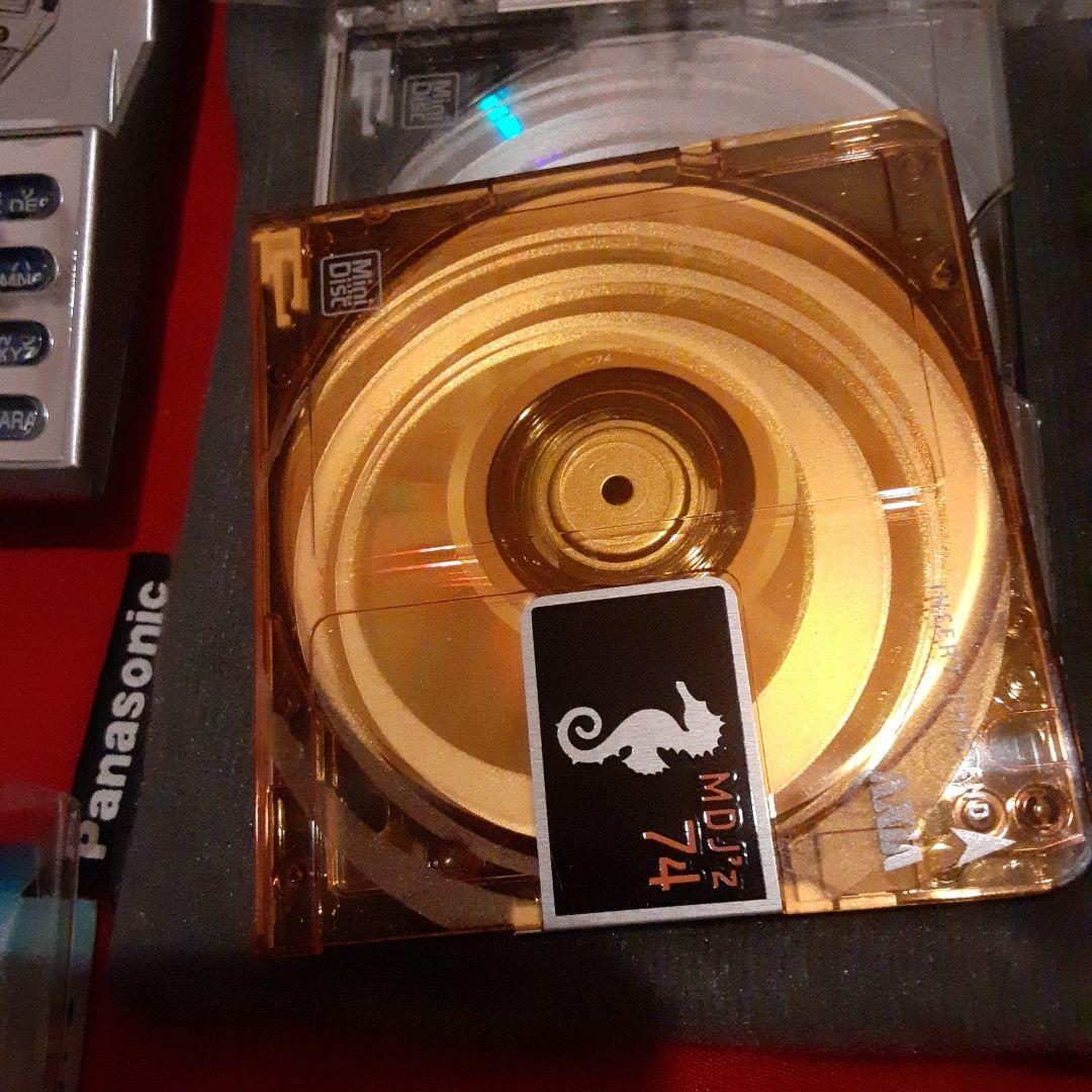 Panasonic SJ-MR250-Sシルバーカラー ポータブルMDレコーダー