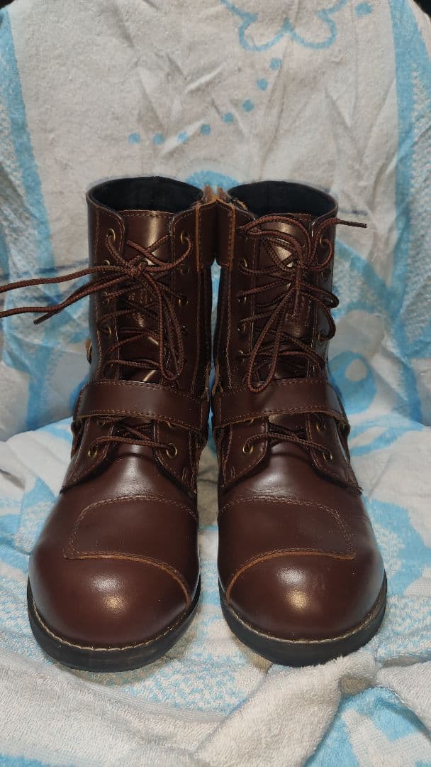 値下可 26 wildwing 標準底 ブラウンレザーブーツ 本革 ライティング