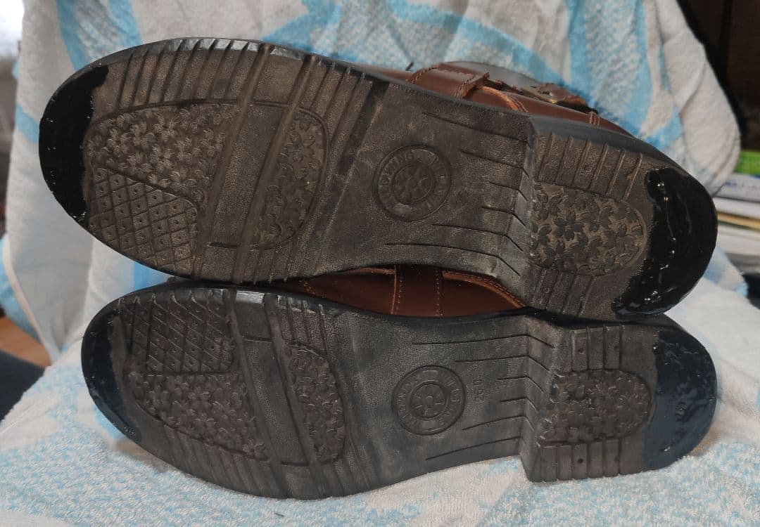 値下可 26 wildwing 標準底 ブラウンレザーブーツ 本革 ライティング