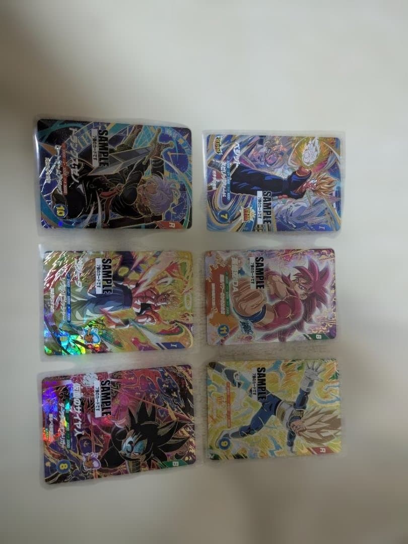 ドラゴンボールスーバーダイバーズ　７弾サンプルカード