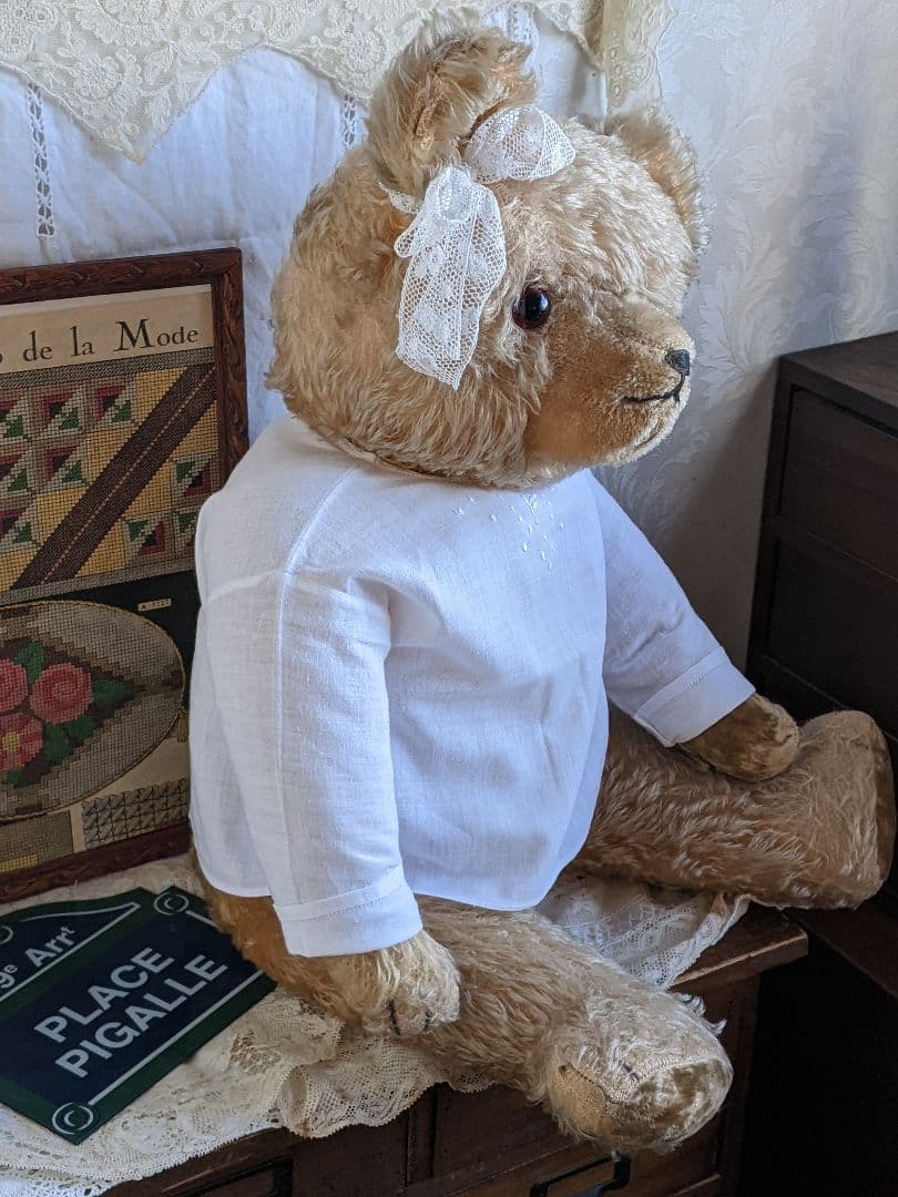 【w】アンティークベア　アンティークテディベア　ドイツ