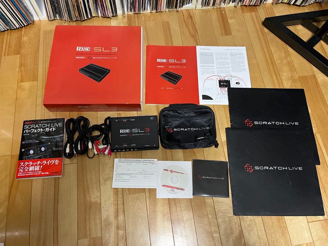 SCRATCHLIVE SL3 RANE seratoスクラッチライブ　ガイド本