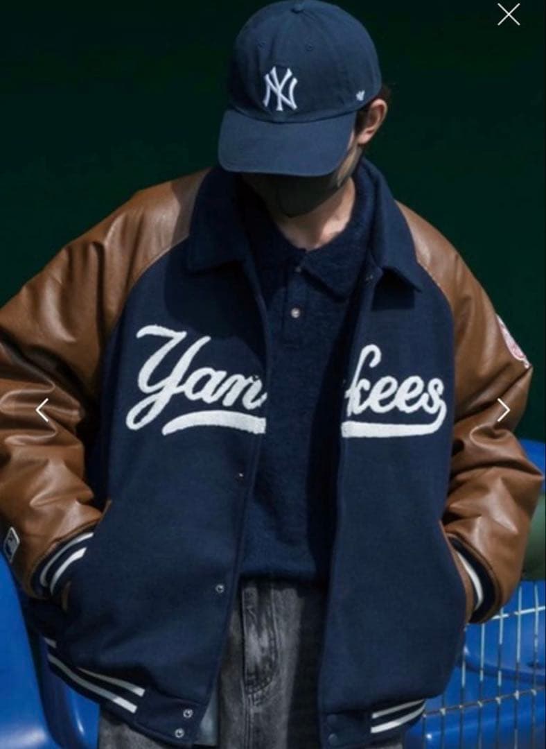perushu × MLBコラボスタジャン Yankees