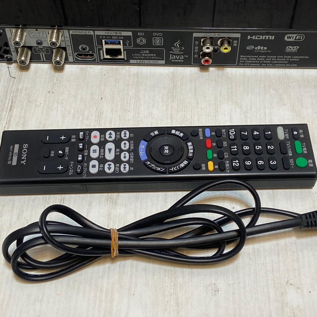 SONY ソニー⭐️ブルーレイレコーダー　2020年製