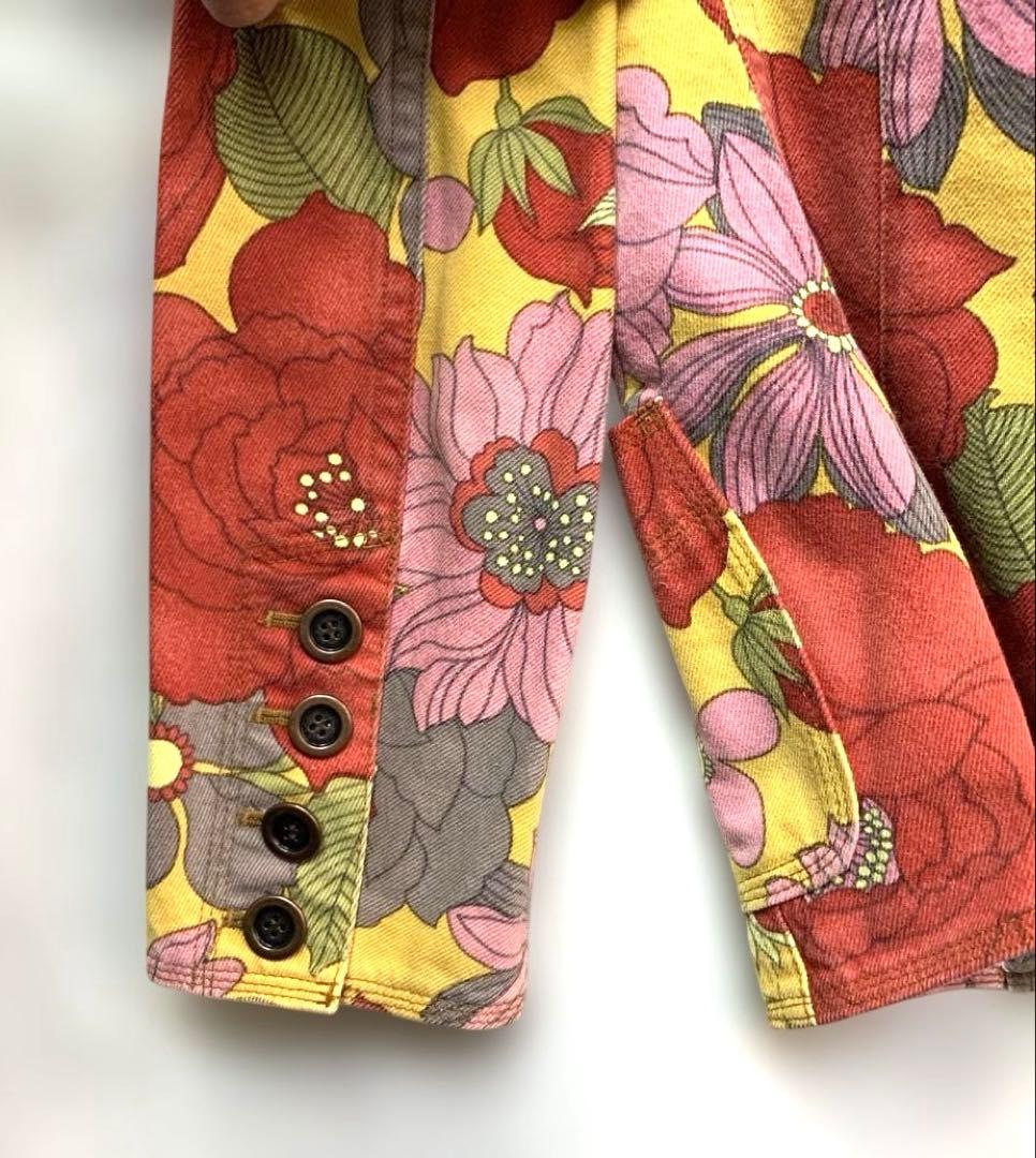 ジュンヤワタナベ コムデギャルソン フラワーデニムカバーオール