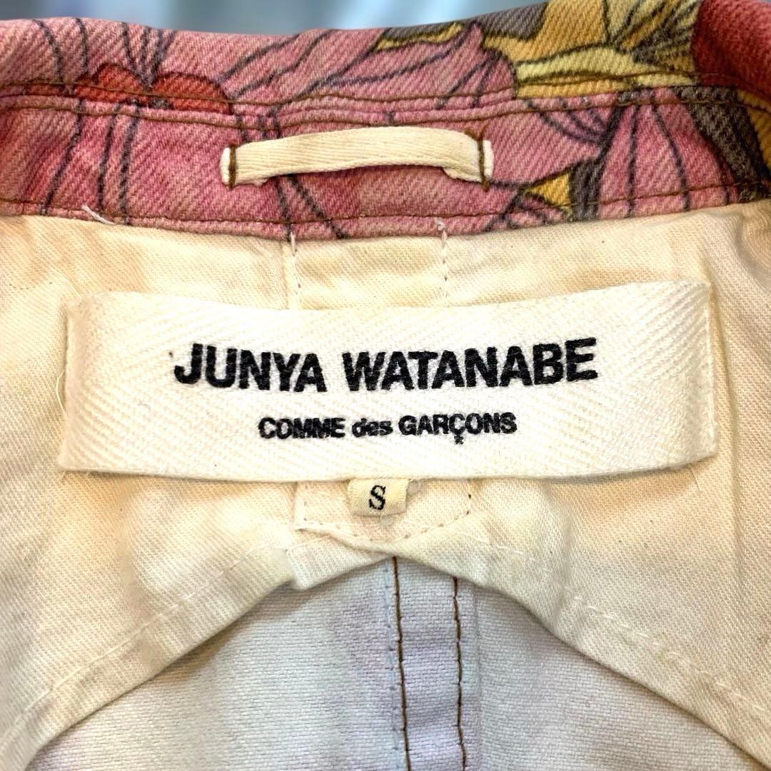 ジュンヤワタナベ コムデギャルソン フラワーデニムカバーオール