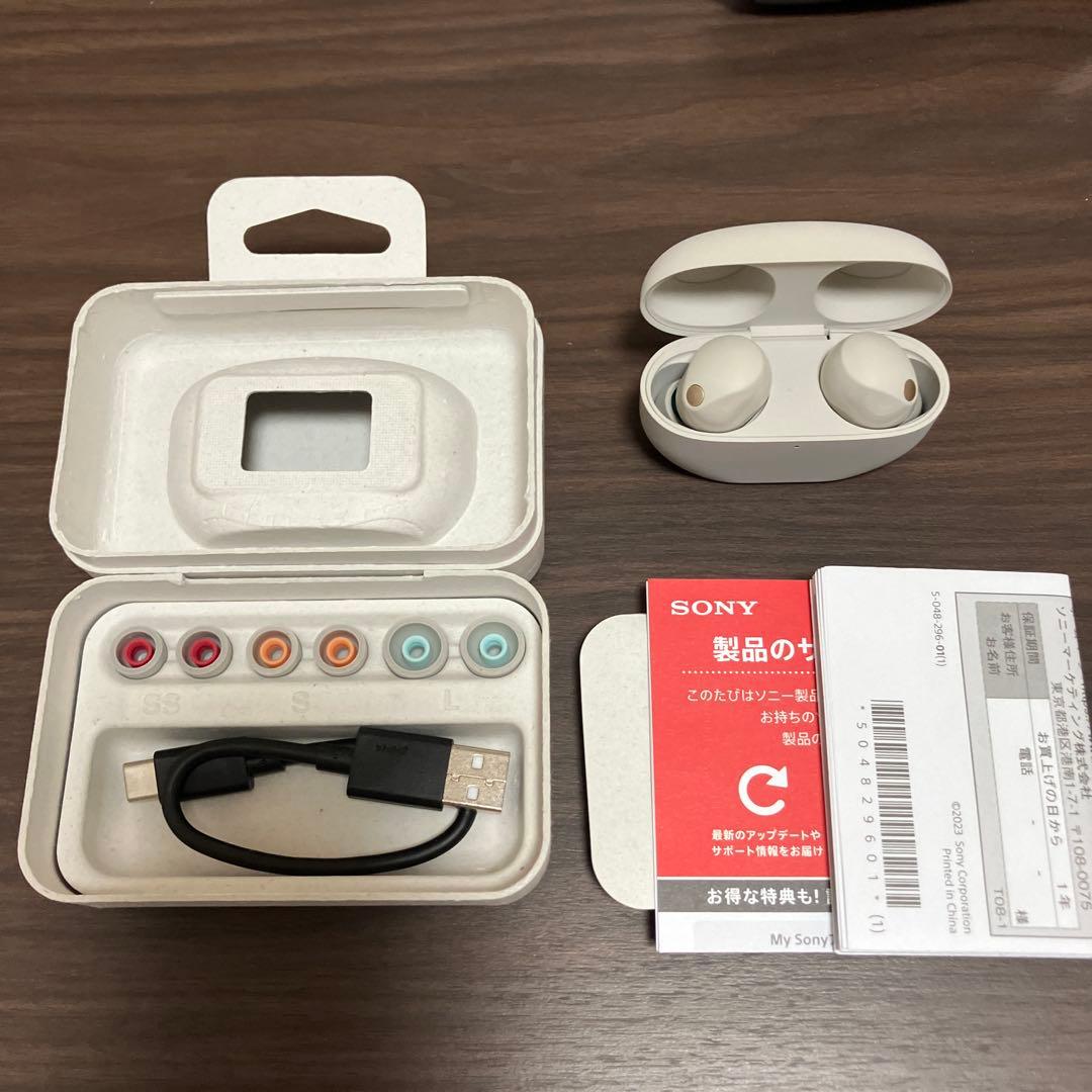 SONY ワイヤレスイヤホン ホワイト