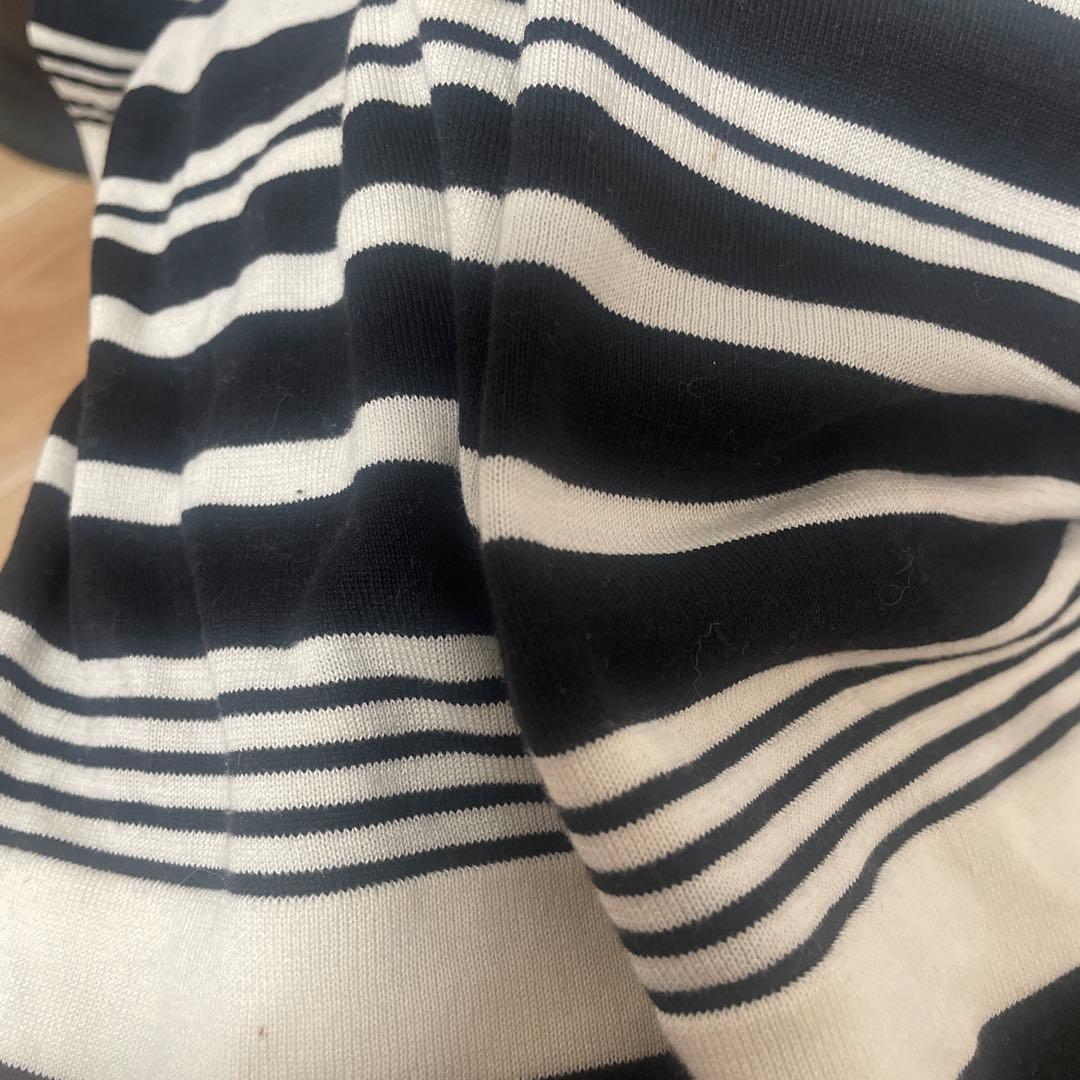 CHANEL ボーダー オフショルダー トップス